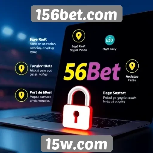 Recursos de segurança no site 156bet.com